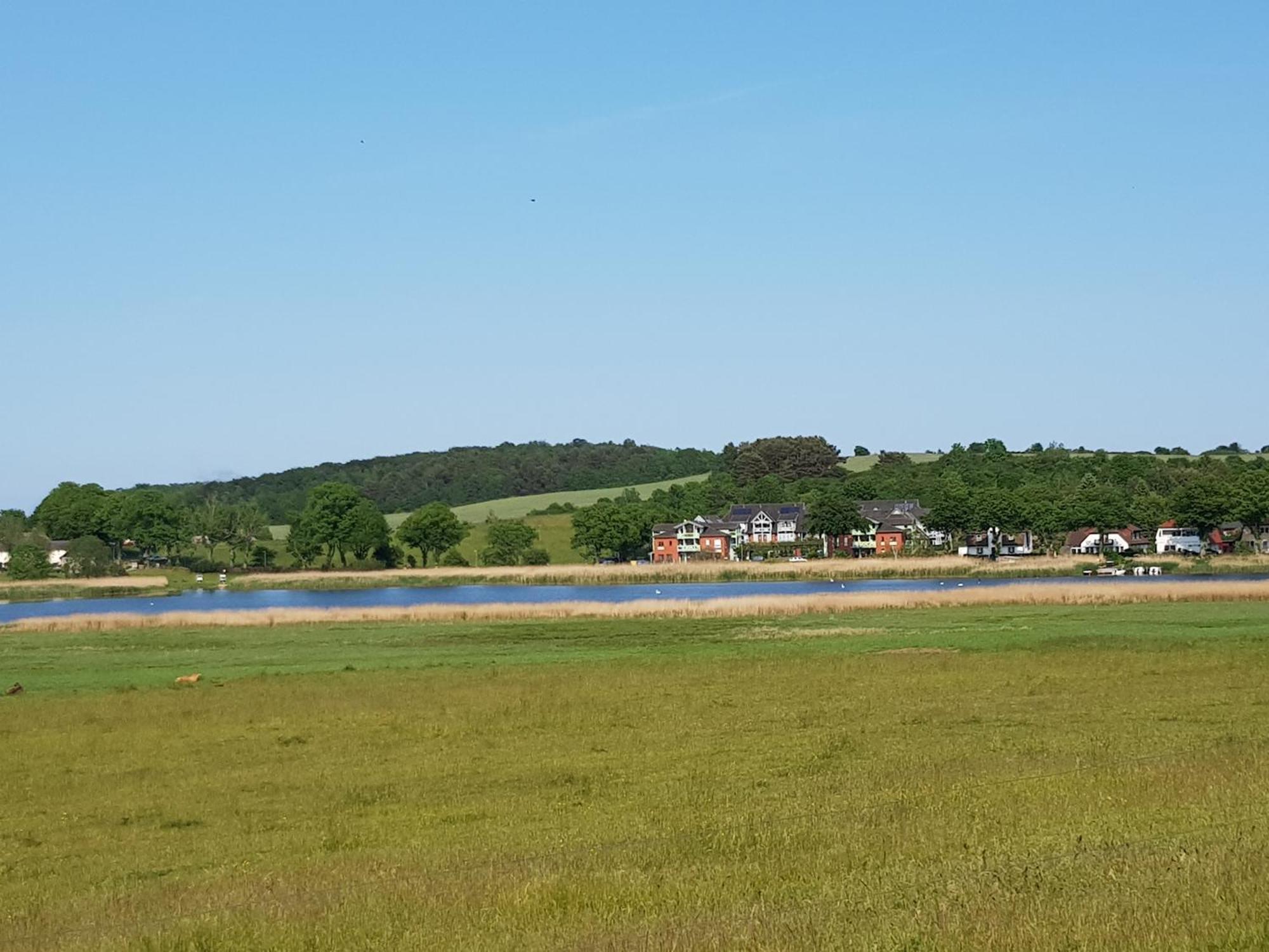 Ferienwohnung Granitzblick 3 Mit Wintergarten Und Seeblick Seedorf  Bagian luar foto