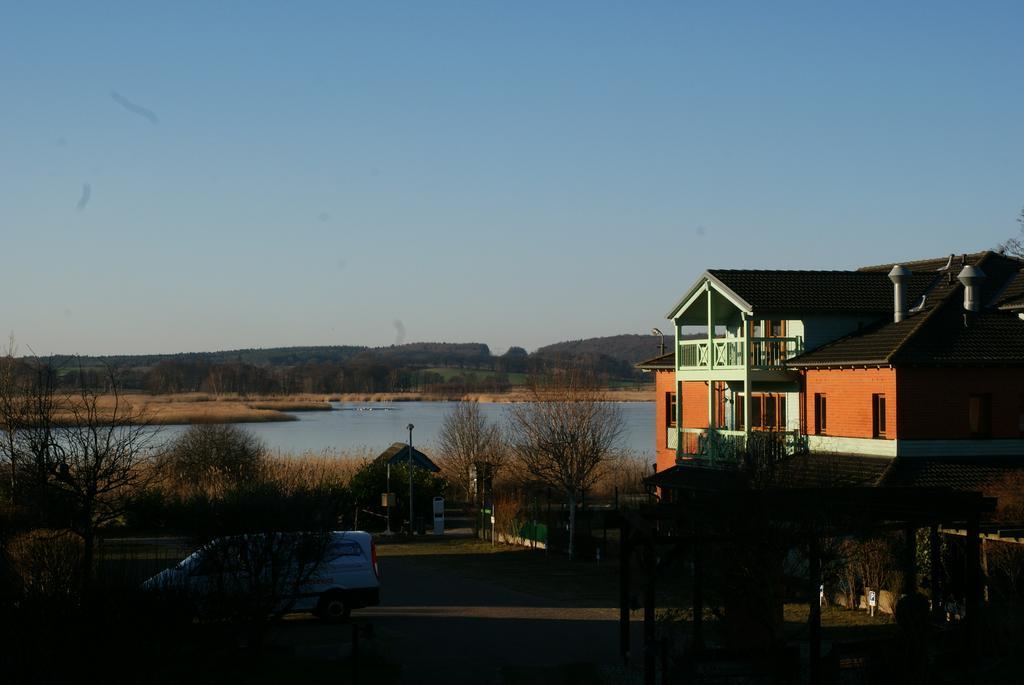 Ferienwohnung Granitzblick 3 Mit Wintergarten Und Seeblick Seedorf  Bagian luar foto