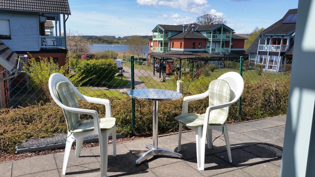 Ferienwohnung Granitzblick 3 Mit Wintergarten Und Seeblick Seedorf  Bagian luar foto